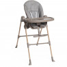 Chaise Haute - CHICCO - Polly Essential - 0/3 ans - Gris Ash