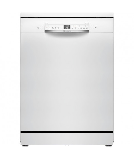 Lave-vaisselle intégrable BOSCH SMS2HTW02E SER2 - 14 couverts - Induction - L60cm - 43 dB - Blanc