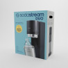 Machine a eau pétillante SODASTREAM - DUO Noire - 2 carafes en verre 1L - 1 recharge de gaz 60L