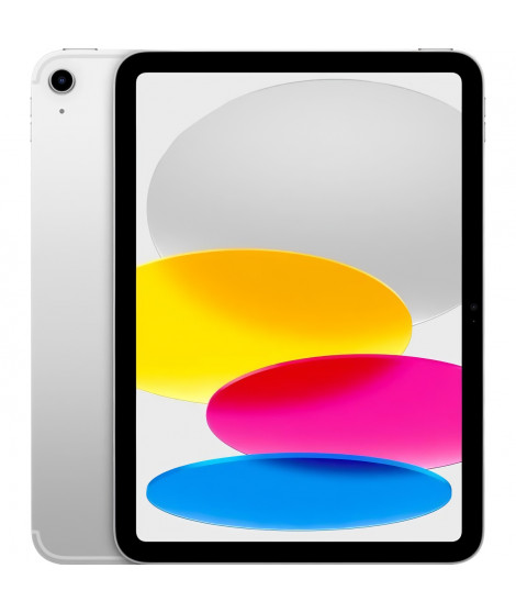APPLE - iPad A16 (2025) - 11 - Wi-Fi + Cellular - 512Go - Argent