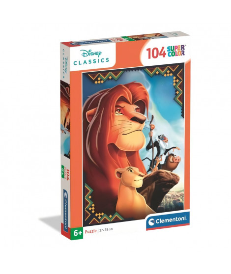 CLEMENTONI - 104 pieces - Le Roi Lion