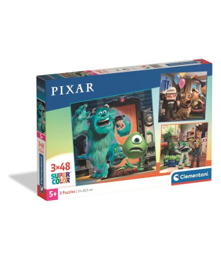 CLEMENTONI - 3x48 pieces - Disney Pixar