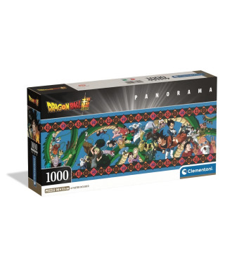 CLEMENTONI - Compact 1000 pieces Panorama - Dragon Ball Super