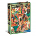 CLEMENTONI - Compact 1000 pieces - More is more - Animals & Botanics