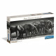 CLEMENTONI - Compact 1000 pieces Panorama - Herd of Giants