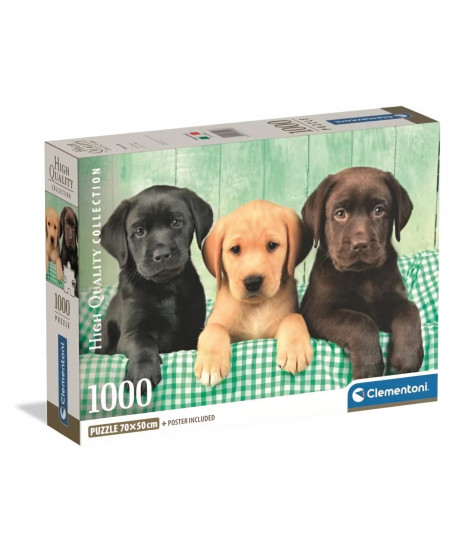 CLEMENTONI - Compact 1000 pieces - Three Labs