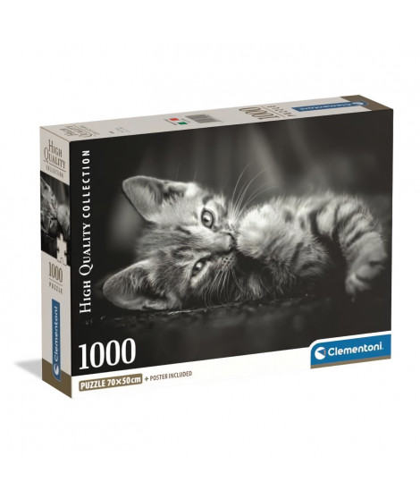 CLEMENTONI - Compact 1000 pieces - Kitty
