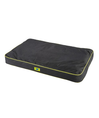 Coussin pour chiens - Ferplast - Polo - Noir - 65 x 40 x 8 cm - Imperméable et déhoussable
