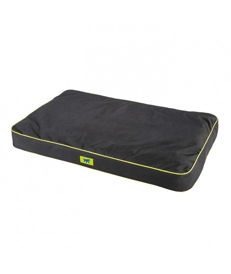 Coussin pour chiens - Ferplast - Polo - Noir - 65 x 40 x 8 cm - Imperméable et déhoussable