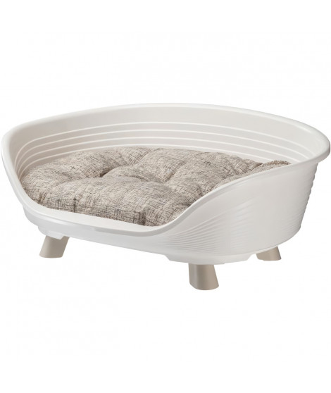 Corbeille - FERPLAST - THRONE 6 - Avec coussin relax - Blanc