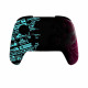 PDP - Manette sans fil Glow pour Nintendo Switch et Switch OLED - Grand Prix Peach - Noir et rose