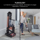 SHARK Stratos IZ400EU - Aspirateur Balai sans fil - Technologie DuoClean + PowerFins Plus - Eclairage LED