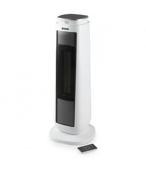 Convecteur - DOMO - DO7347H - 2000 W - Blanc - 21,5 x 21,5 x 58,3 cm