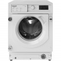 Lave-linge hublot encastrable HOTPOINT BIWMHG81485EU - 8 kg - Induction - L60cm - 1400 trs/min - Classe B