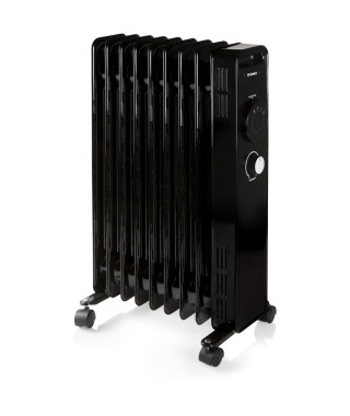 Radiateur a bain d'huile - 2000 W - DOMO - DO7327R - 42,5 x 28 x 64 cm - Noir