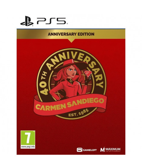 Carmen Sandiego 40th Anniversary Edition - Jeu PS5