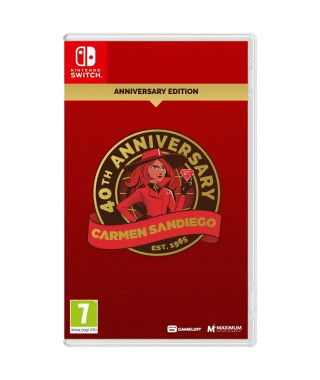 Carmen Sandiego 40th Anniversary Edition - Jeu Nintendo Switch