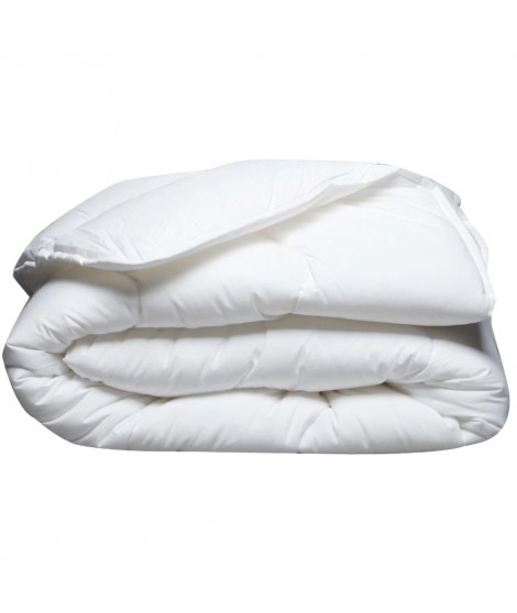 Couette tempérée anti-acariens - 300 gr/m² - BLANREVE - 140 x 200 cm - Blanc