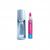 Machine a eau pétillante SODASTREAM - TERRA Bleu - 1 bouteille 1L compatible lave-vaisselle - 1 recharge de gaz 60L
