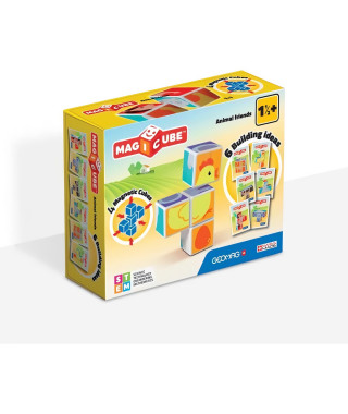 MAGICUBE Animaux Amis (4 Cubes)