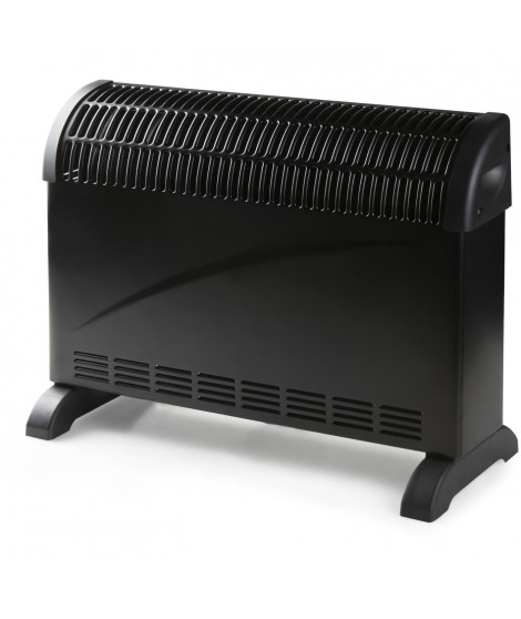 Convecteur de chauffage turbo - 2000 W - DOMO - DO7350CH - 52,5 x 38,8 x 19,5 cm - Noir