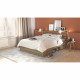 Lit adulte - MICHIGAN - 140 x 200 cm - 2 tiroirs / 1 niche - Chene Kronberg - DEMEYERE