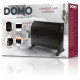 Convecteur de chauffage turbo - 2000 W - DOMO - DO7350CH - 52,5 x 38,8 x 19,5 cm - Noir