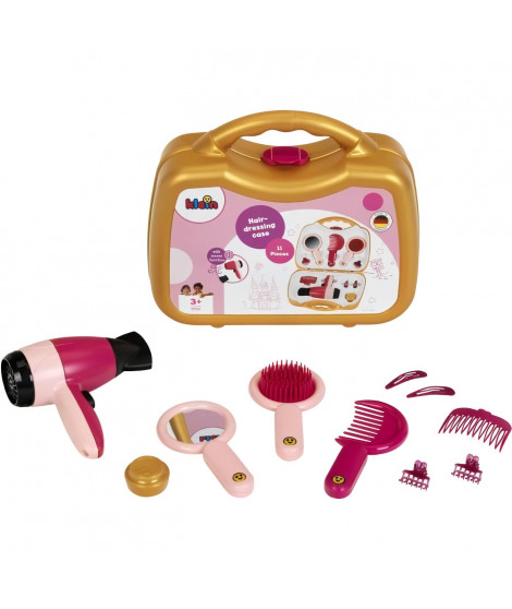 Mallette de coiffure avec seche-cheveux électronique - KLEIN - 5559 - Des 3 ans
