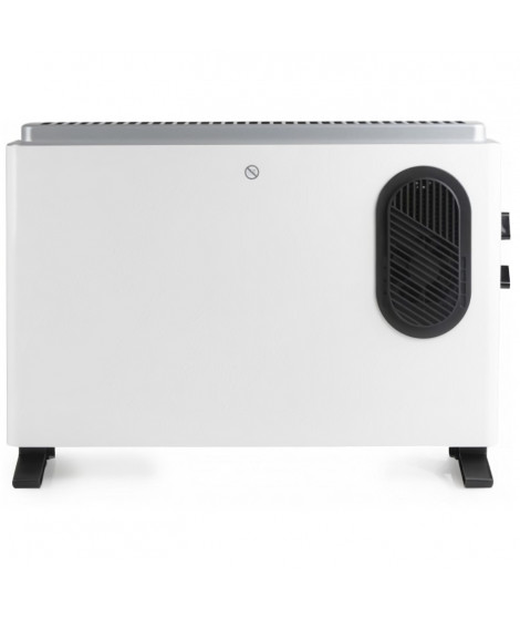 Convecteur de chauffage - DOMO - DO7351CH - 2000 W - Blanc - 54 x 37,5 x 17,2 cm