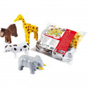 Animaux magnétiques - KLEIN - 0071 - 4 grands animaux Funny Puzzle, sachet - 16 pieces - Des 12 mois