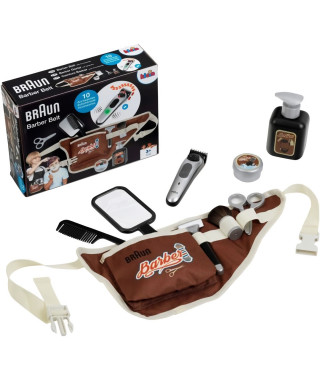 Ceinture de barbier - KLEIN - 5838 - Avec tondeuse électronique et accessoires - Des 3 ans