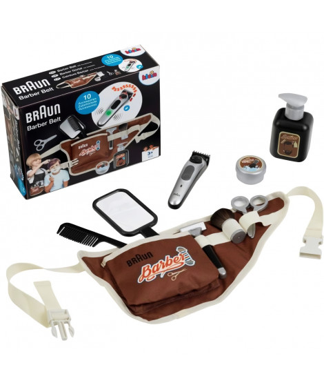 Ceinture de barbier - KLEIN - 5838 - Avec tondeuse électronique et accessoires - Des 3 ans