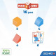 Blocs magnétiques - GEOMAG - Magicube Blocks & Cards - 16 pieces - Éducatif - Plastique recyclé