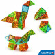 Tuiles magnétiques - GEOMAG - Tiles Gems 4102 - 44 pieces - Formes géométriques - Effet cristal