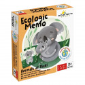 Jeux éducatifs - GEOMAG - Ecologic Memo Animals at Risk - Jeu de mémoire - Animaux en voie de disparition - Association bébé/…