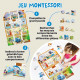 Jeux éducatifs - GEOMAG - My Eco House - Méthode Montessori - Construction maison - Sensibilisation a l'environnement