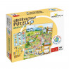 Jeux éducatifs - GEOMAG - Observation Puzzle Green City - Puzzle écologique - Découverte des villes durables - Poster inclus
