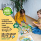 Jeux éducatifs - GEOMAG - Observation Puzzle Green City - Puzzle écologique - Découverte des villes durables - Poster inclus