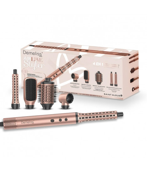 Brosse soufflante - DEMELISS - AirLove Styler - Moteur BLDC - 3 vitesses - Fonction ionique - Silencieuse