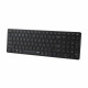 Ensemble clavier souris - RAPOO - 9700M - Sans fil - Multimode - Numpad - Noir