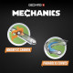 GEOMAG MECHANICS, GRAVITY 67 pcs, construction magnétique, jeux éducatifs, Jouet pour enfants des 8 ans, GMV00
