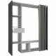 Kit dressing extensible MONTANA - Décor chene Waterford - 1 Tiroir - L 115/150 x P 50,1 x H 187 cm - Fabrication France - DEM…