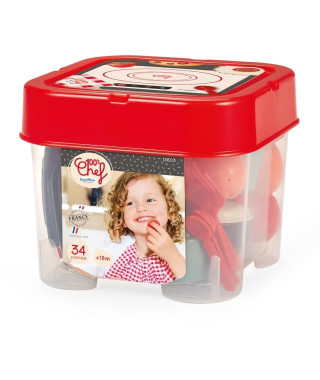 Coffret dinette - Jeu d'imitation - ECOIFFIER - +18 mois
