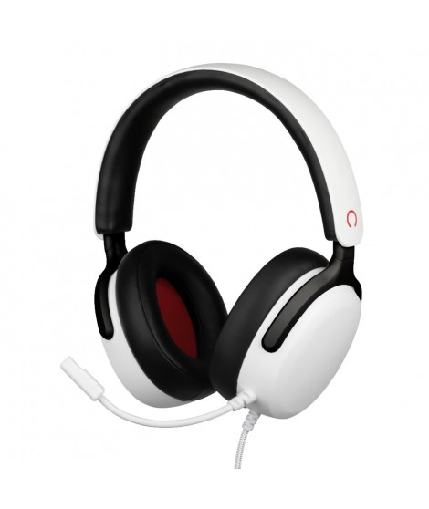 Casque gamer - KONIX - Circum-aural filaire Nexus - Nintendo Switch 2 - Haut-parleurs 40 mm - Micro - Jack 3.5 mm - Blanc