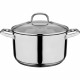 Batterie de cuisine Induction - GSW - 806787 - TRENTINO - Acier Inoxydable massif - 10 pieces