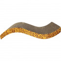 Griffoir carton ondulé 53x22x11 cm léopard