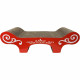 Griffoir carton ondulé 50x22x14 cm rouge
