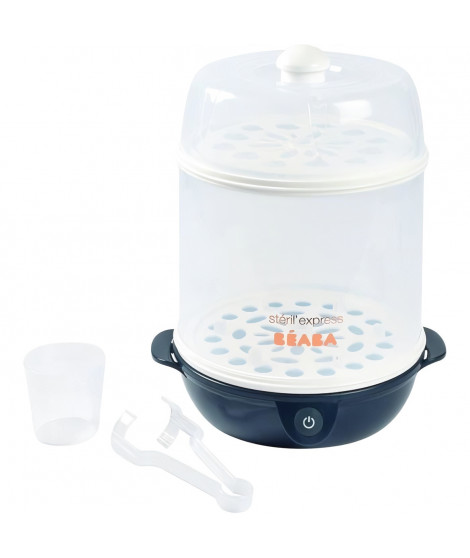 Stéril'express évolutif 2 en 1 - BEABA - 911721 - Stérilisateur électrique vapeur - Night blue