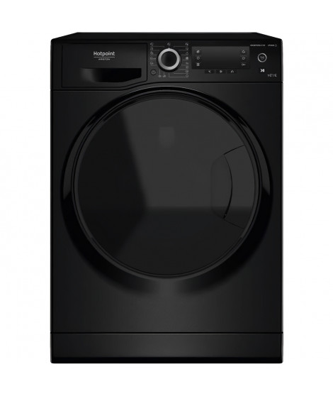 Lave-linge séchant HOTPOINT NDD11725BDAEU - 11 kg / 7 kg - Induction - 60 cm - 1600 trs/min - Noir