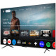 TCL 55T8B - TV QLED 55 (139 cm) - 4K 3840x2160 - 144Hz - HDR10+ - TV conecté Google TV - 4xHDMI 2.1